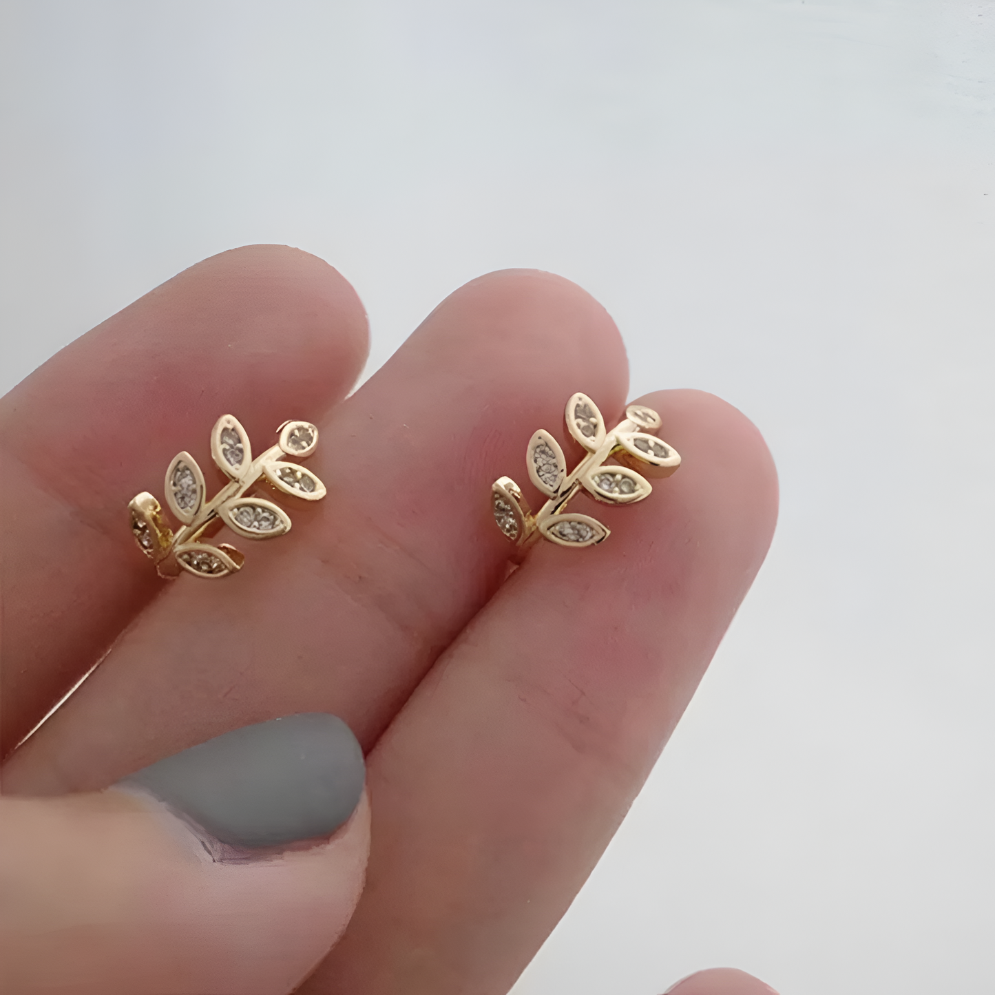 Leaf Clip on Earrings