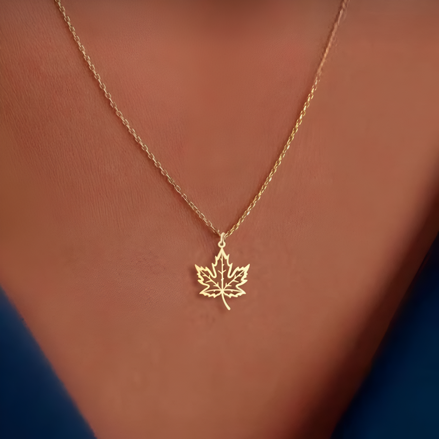 Maple Leaf Necklace