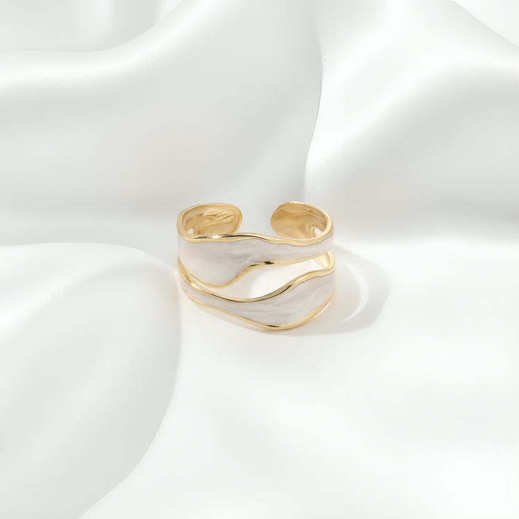 Hollow Out Cuff Ring