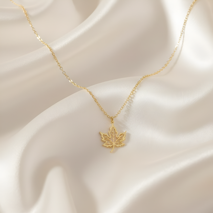 Maple Leaf Necklace